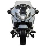 Megastar Ride On 12V Officially Licensed BMW Rechargeable Powered Riding Motorbike - Grey