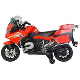 Megastar Ride On 12V Officially Licensed BMW Rechargeable Powered Riding Motorbike - Red