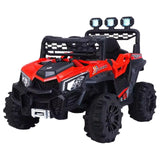 Megastar Ride On 12V Big Shadower Electric Ride On SUV With Remote Control - Red