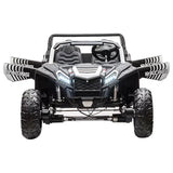 Megastar Blade XXL Kids Electric Ride-On 4 Seater Dune Buggy Jeep 24V - Black
