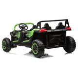 Megastar Blade XXL Kids Electric Ride-On 4 Seater Dune Buggy Jeep 24V - Green