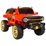 Megastar Electric Ride-On 12V Classic Safari Cruiser SUV Car For Kids With Remote Control - Red
