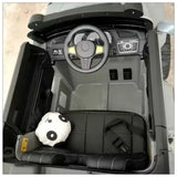 Megastar Electric Ride-On 12V Classic Safari Cruiser SUV Car For Kids With Remote Control - White