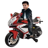 Megastar D2 Excel 2 Wheel Ride-On Electric Bike With Hand Acceleration & Eva Wheels - Red