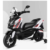 Megastar Ride On Scooterino 12V Kids Electric Motorbike – Safe, Stylish, And Fun Ride-On Toy - White