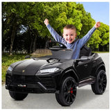 Megastar Licensed Lamborghini Urus Electric With Remote Control Cars 12V - Black