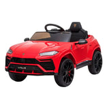 Megastar Licensed Lamborghini Urus Electric With Remote Control Cars 12V - Red