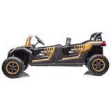Megastar Kids 48V XXXXL Electric Rideon Dune Buggy Jeep High Speed - 4 Seater - Orange
