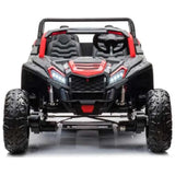 Megastar Kids 48V XXXXL Electric Rideon Dune Buggy Jeep High Speed - 4 Seater - Red