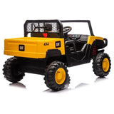 Megastar Licensed Caterpillar Electric Ride-On Dump Truck 12V - Yellow