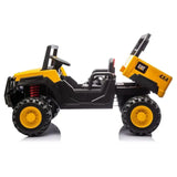 Megastar Licensed Caterpillar Electric Ride-On Dump Truck 12V - Yellow