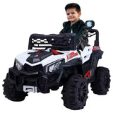 Megastar Ride On 12V Mini Shadower Electric Ride On SUV With Remote Control - White