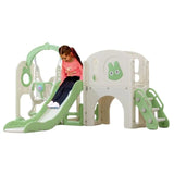 Megastar Multifunctional Toddler Slide And Swing Set, Slide And Swing