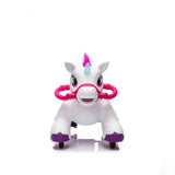 Megastar Unicorn Ride-On Toy 12V My Little Rideon Pet - White