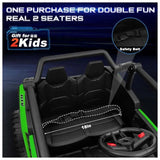 Megastar Electric Rideon Kids UTV Sandviper SUV Jeep 12V - Green