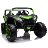 Megastar Ride On 24V XXL Blade XR UTV Buggy Twin Seater For Big Kids - Green