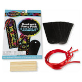 Melissa and Doug Bookmark Scratch Art Party Pack
