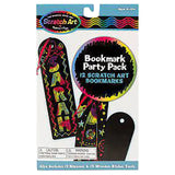 Melissa and Doug Bookmark Scratch Art Party Pack