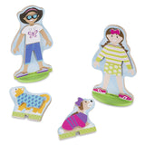 Melissa and Doug Best Friends Magnetic Dress Up Play Set