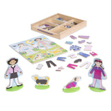 Melissa and Doug Best Friends Magnetic Dress Up Play Set