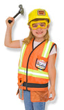 Melissa and Doug Construction Worker Role Play Costume Set
