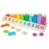 Melissa and Doug Counting Shape Stacker