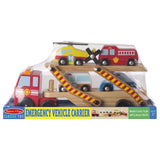Melissa and Doug Emergency Vehicle Carrier