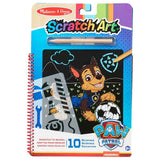 Melissa and Doug Paw Patrol Scratch Art Pad - Chase