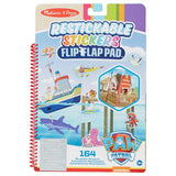 Melissa and Doug Paw Patrol Restickable Stickers Flip-Flap Pad - Adventure Bay