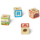 Melissa and Doug Paw Patrol Wooden ABC Block Truck