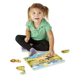 Melissa and Doug Safari Peg Puzzle