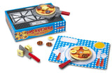 Melissa and Doug Wooden Flip & Serve Pancake Set
