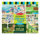 Melissa And Doug Reusable Sticker Pad - Habitats