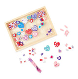 Melissa And Doug Sweet Hearts Bead Set