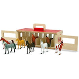 Melissa and Doug Take-Along Show-Horse Stable