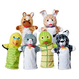 Melissa and Doug Pet Buddies Hand Puppets (6 Pc)