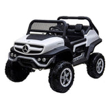 Mercedes Benz 2Seater Rideon 12V - White