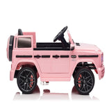 Mercedes-Benz AMG G63 Ride-On Car With Remote Control 12V - Pink