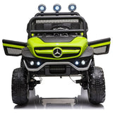 Mercedes Benz Unimog Junior Rideon Car 12V - Green