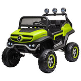 Mercedes Benz Unimog Junior Rideon Car 12V - Green