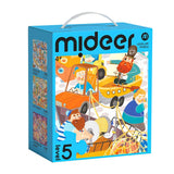 Mideer 3-in-1 Level Up Puzzles Bustling Market - Level 5