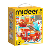 Mideer 3 in 1 Level Up Puzzles - Rescue Team - Level 3
