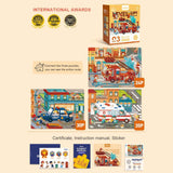 Mideer 3-in-1 Level Up Puzzles Community Helpers - Level 3