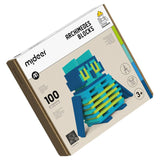 Mideer Archimedes Wooden Blocks - Cool Color Palette
