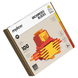 Mideer Archimedes Wooden Blocks - Warm Color Palette