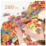 Mideer Dinosaur World Puzzle - 280Pcs