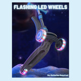 Mideer Foldable 2 in 1 Scooter LED - Blue
