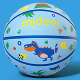 Mideer Kids Basketball Size 5 T-rex - Blue