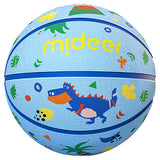 Mideer Kids Basketball Size 5 T-rex - Blue