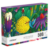 Mideer Little People in My Garden Puzzle - 500Pcs